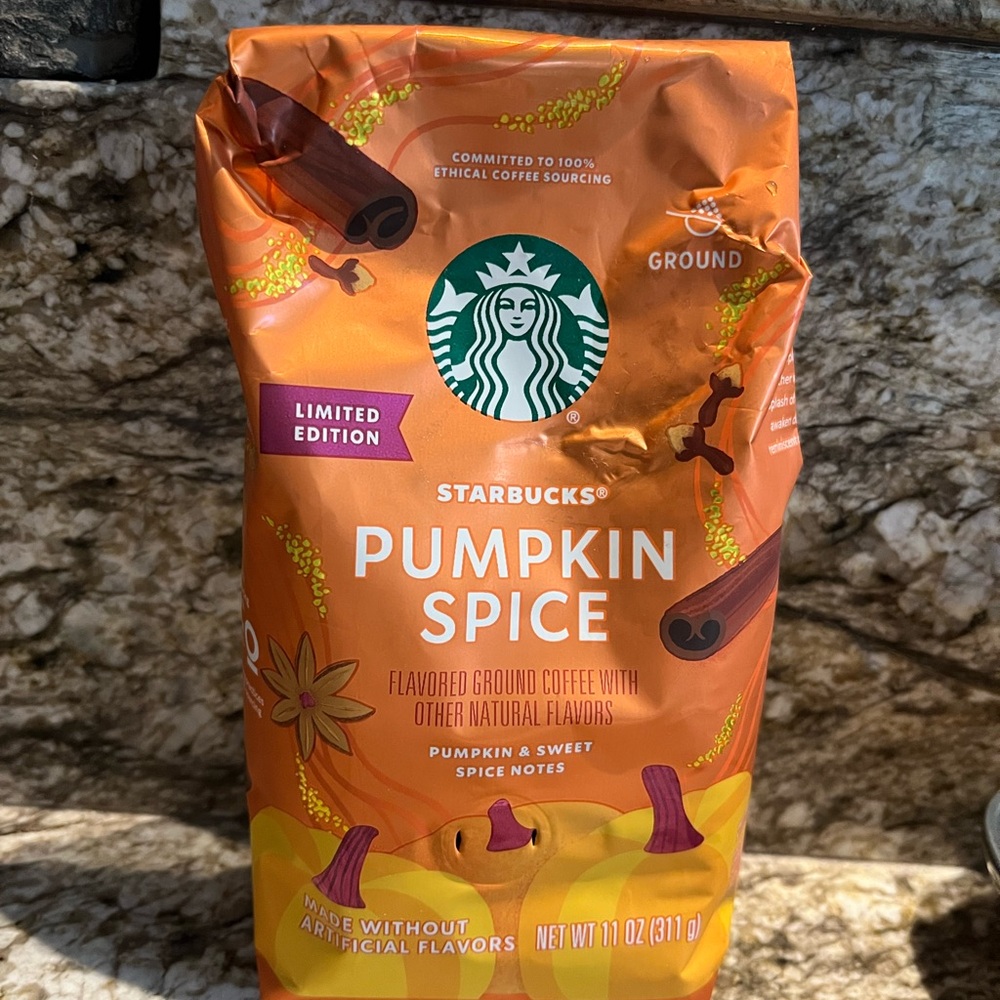Starbucks Pumpkin Spice Ground Coffee | 11 oz | Limited Edition - Picture 3 of 9